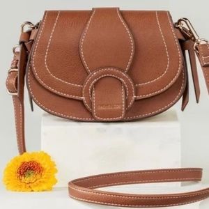 Rachel Zoe Edessi Crossbody Belt Bag in Brown New